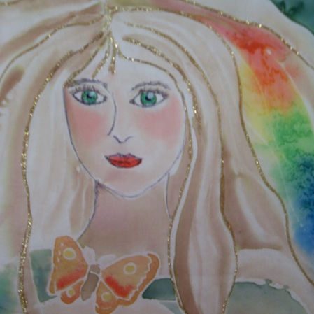 Porträt der Wesenheit Seide